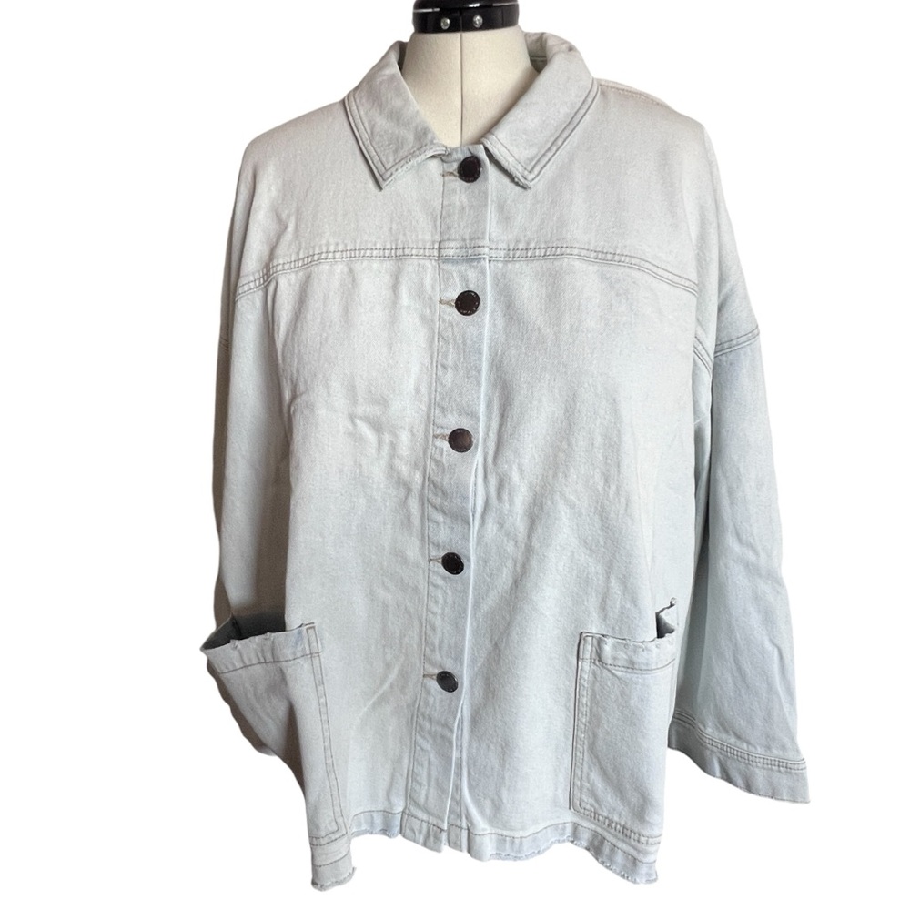 NWT LANE BRYANT DENIM JACKET Sz 24